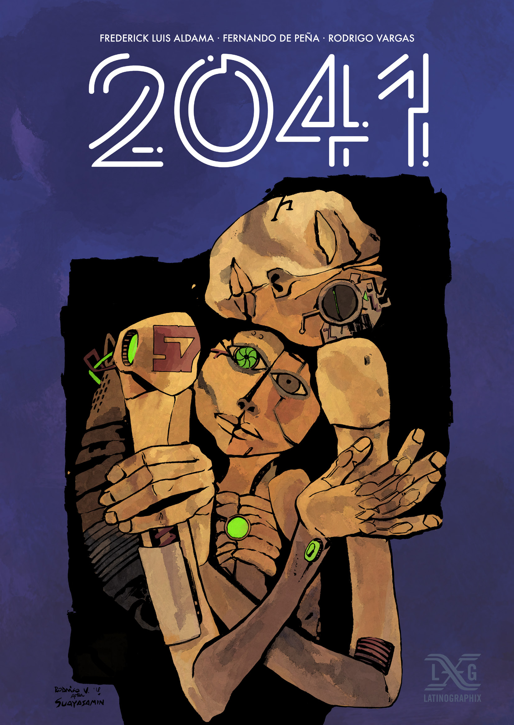 Preview of "2041"—by Aldama, Peña, & Vargas (Latinographix, OSU Press)